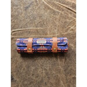 Pendleton Aztec Chess & Checkers Set Space Saver Travel Camping Game Portable